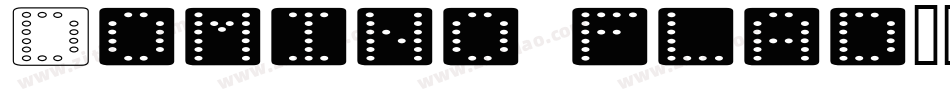 Domino flad字体转换
